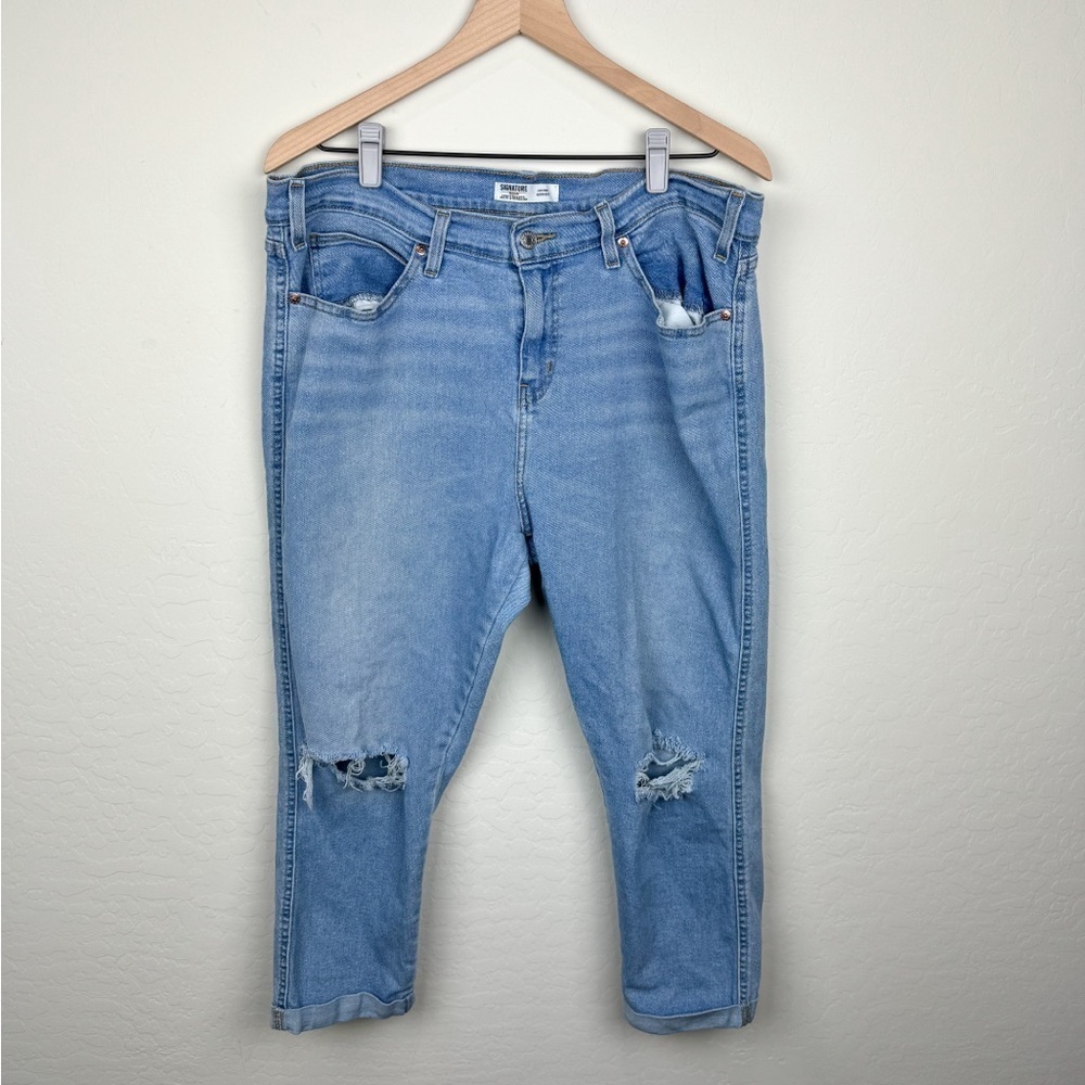 Levi Strauss signature gold heritage boyfriend jeans